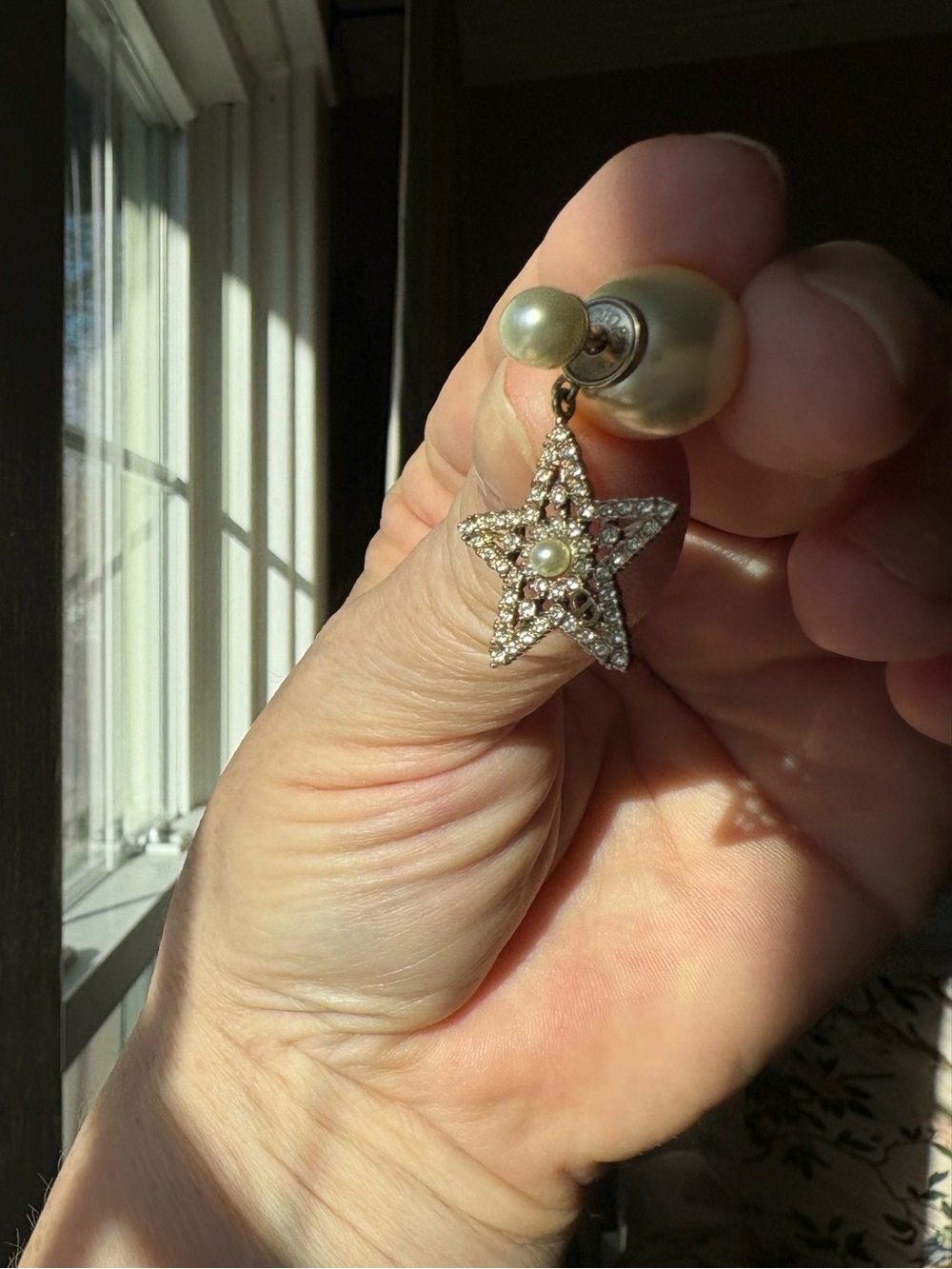 Dior Tribales Gold Star Earrings - Picture 10 of 11